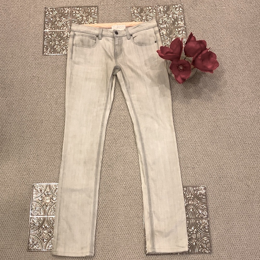 🌹VINTAGE Stella McCartney Y2K • Low - Rise Grayish Stylish Jeans